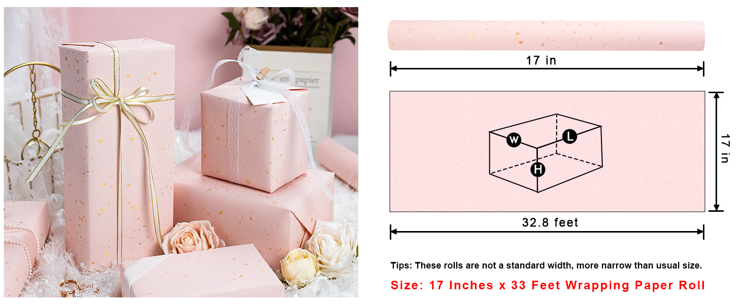 gift wrapping paper