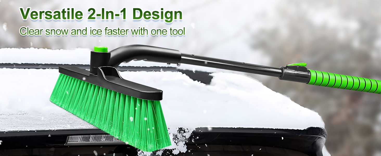 snow brush ice scraper