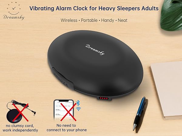 vibrating alarm clock