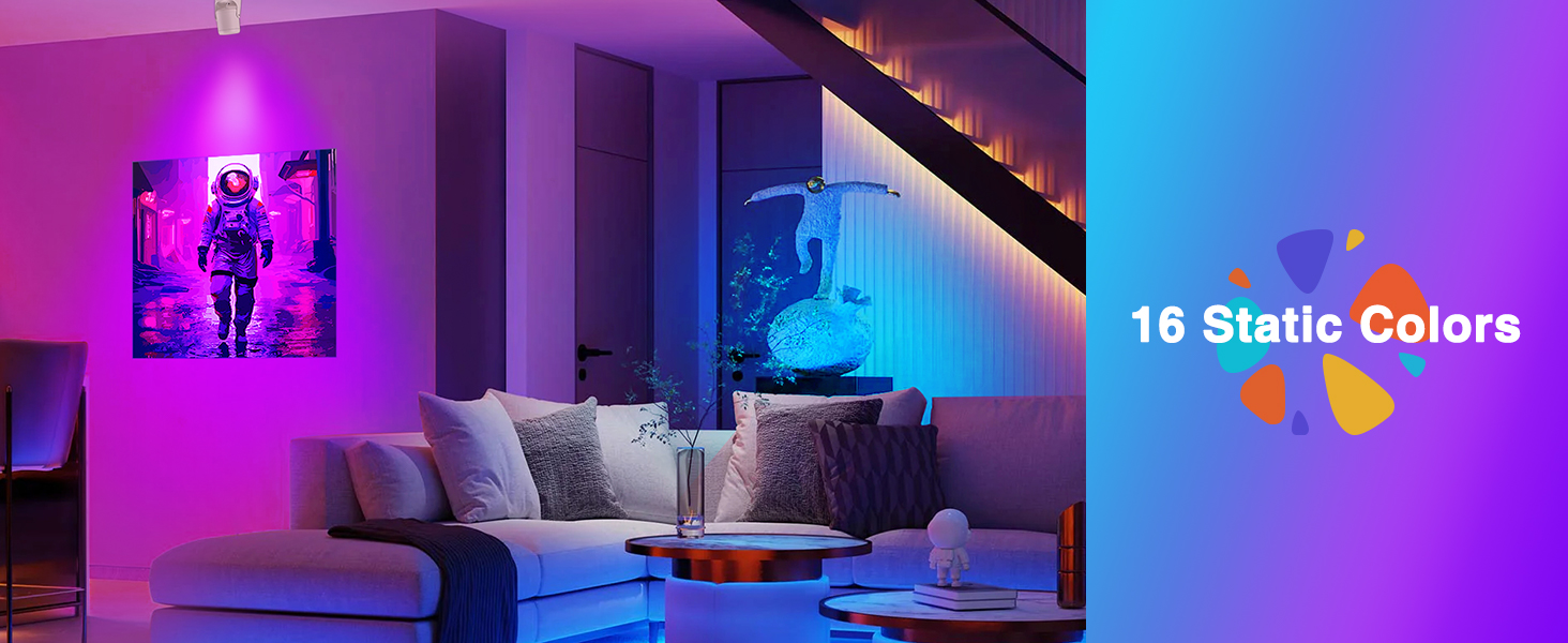 URTOM RGBW Uplighting Indoor-16 Static Colors