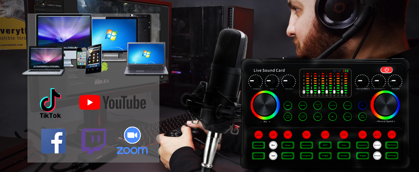microphone for pc iphone microphone audio interface mic arm pc microphone gaming microphone