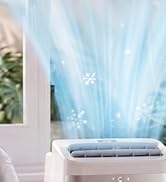HAUSHOF 14000 BTU Portable Air Conditioners, Portable AC with Cool, Fan, Dry &amp; Sleep Mode, AC Uni...