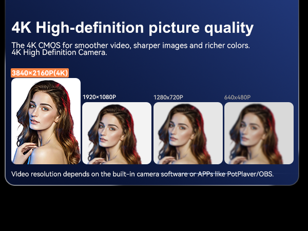desktop computer pc camera 4k webcam for pc webcam for streaming webcams