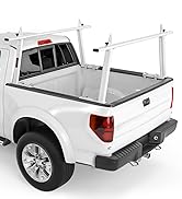 AA-Racks Model APX25 Extendable Aluminum Pick-Up Truck Ladder Rack (No Drilling Required) - Sandy...