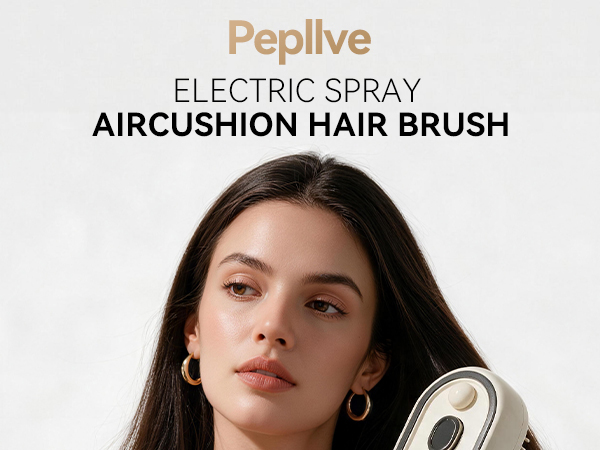 electric spray hair brush