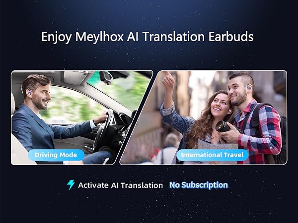 AI Translation Earbuds Real Time