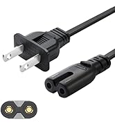 Chanzon UL Listed Tv Power Cord for Samsung LG Tv PS4 PS5 PS3 PS2 Xbox One Apple TCL Toshiba Hise...