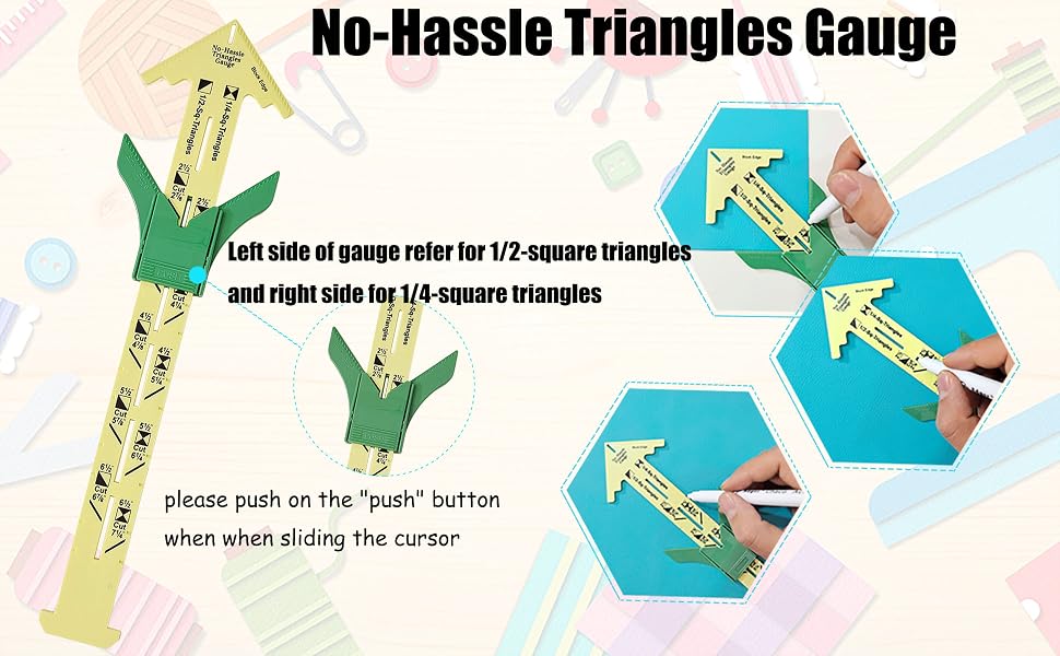 No-Hassle Triangles Gauge