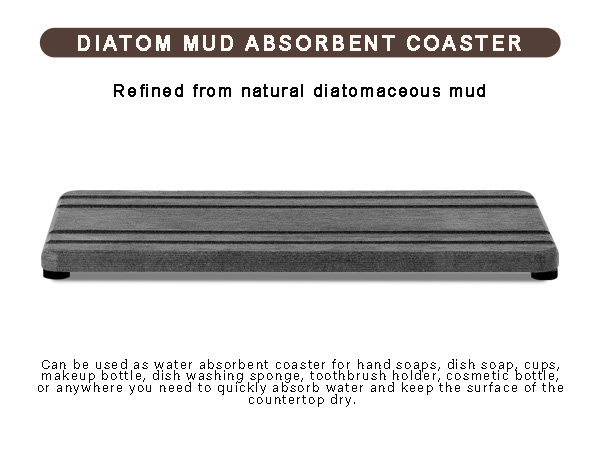 Large Water Absorbing Stone Tray,