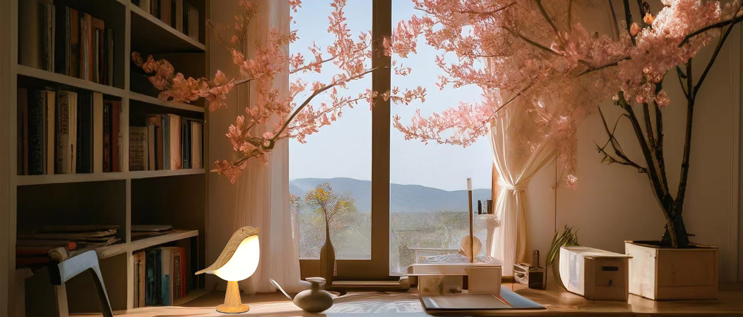 bird lamp