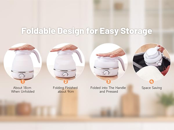 Foldable Electric Pot for Boiling Water