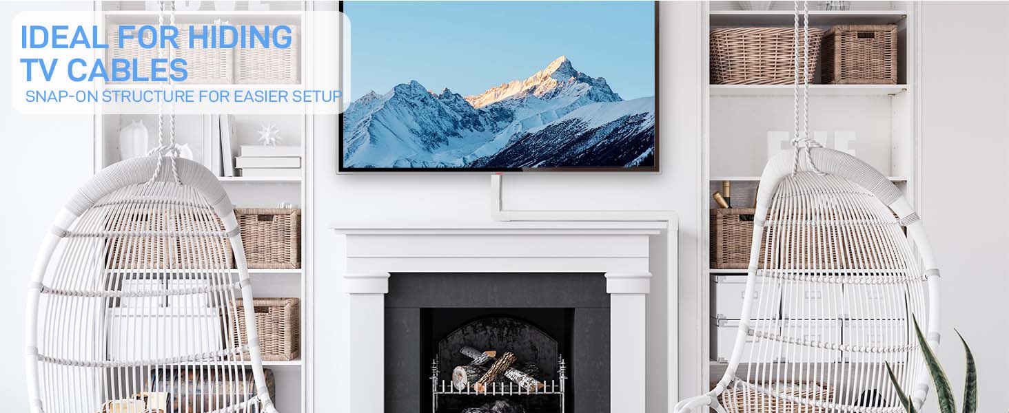 wall cable hider,hide cords,wall cord cover,hide cords wall mounted tv,cord concealer,wire hider