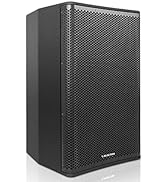 Sound Town Oberon Series 15" 1400W Powered PA/DJ Speaker with 2-Channel Mixer and Onboard DSP, TW...
