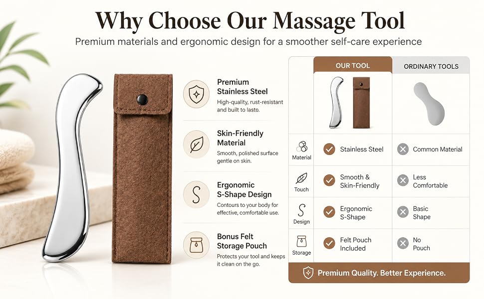 gua sha muscle scraper tool