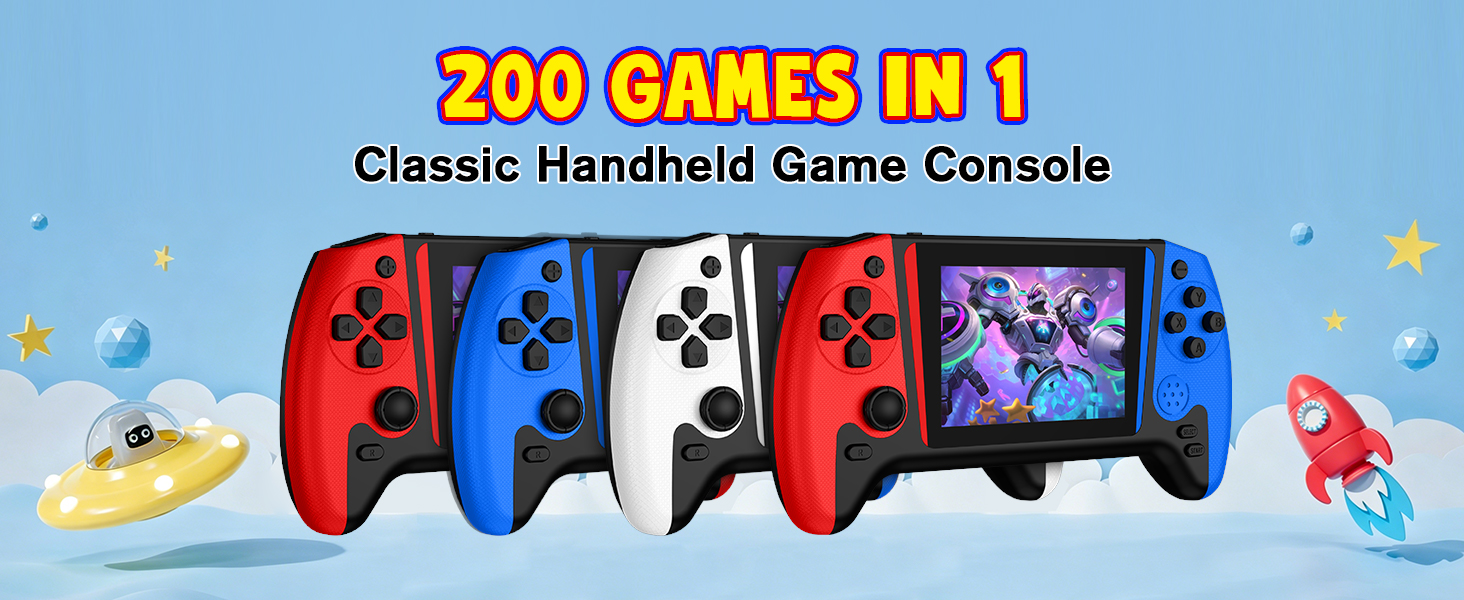 Classic Handheld Game Console