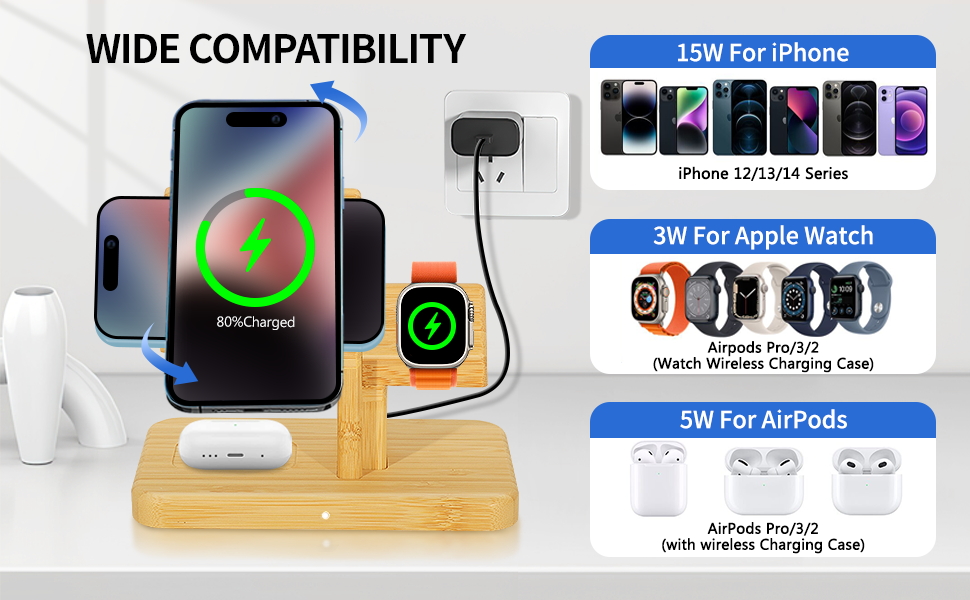 3 in 1 charging station apple