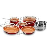 Gotham Steel Nonstick Pots and Pans Set Non Stick frying Pan kitchen cookware set stainless cooking