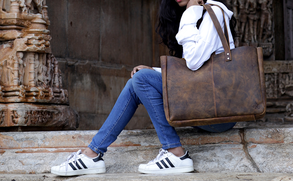 leather womens bag