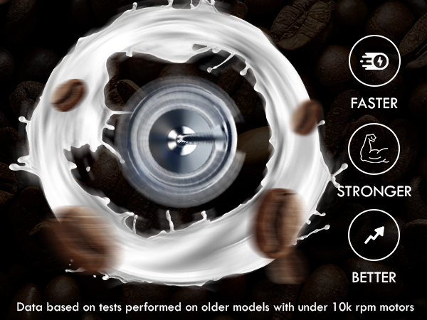 milk frother with stand