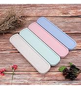 OriGlam 1pcs Portable Flatware Box Travel Tableware Storage Case Box, Utensil Case Flatware Stora...