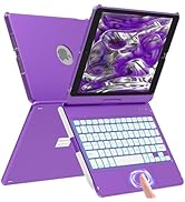 aMZCaSE for iPad 9th/8th/7th Generation Case with Keyboard with Touchpad,360° Slim Cover,Keyboard...