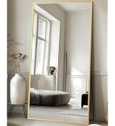 Antok Full Length Mirror, 78"x38" Floor Mirror, Floor Standing Freestanding Full Body Mirror with...
