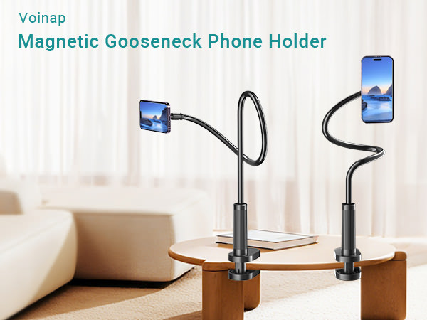 Gooseneck Phone Holder for Bed