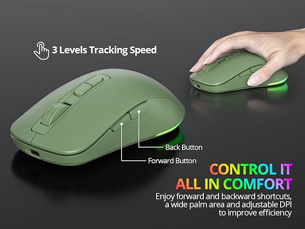 wireless keyboard and mouse rechargeable