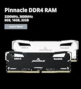 Timetec Pinnacle Konduit 32GB KIT(2x16GB) DDR4 3600MHz PC4-28800 CL18-22-22-42 XMP2.0 Overclockin...