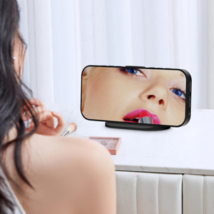 digital alarm clock mirror