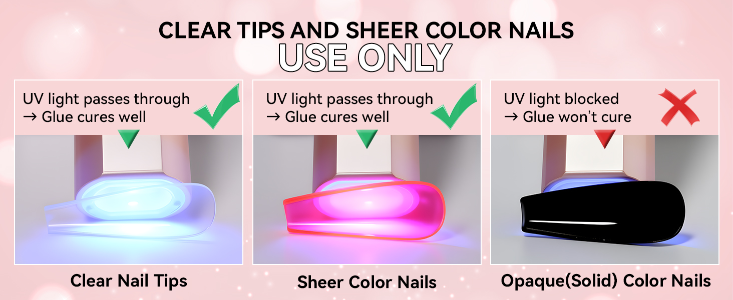 solid nail glue gel