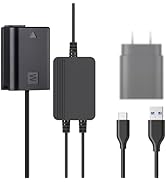 QUZOC PW20 DC Coupler Replace ACK-PW20 AC Power Adapter NP-FW50 Dummy Battery with USB C/A 2 in 1...