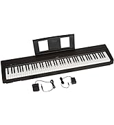 YAMAHA P71 88-Key Weighted Action Digital Piano with Sustain Pedal and Power Supply (-Exclu...