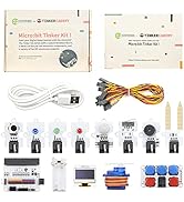 ELECFREAKS microbit Tinker Kit for Kid Micro:bit Sensor Starter Kit with 35 Projects, DIY Program...