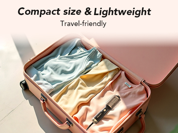 dual voltage hair dryer brush