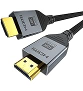 16K 8K HDMI Cable 96Gbps 6.6 FT, Ultra High Speed HDMI 2.2 Cable 16K@60Hz 8K@120Hz 4K@480Hz HDCP ...