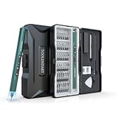 Mini Electric Screwdriver, 55-in-1 Magnetic Power Precision Screwdriver Sets with LED Lights, USB...