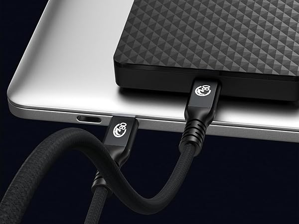 usb c to usb c high speed data transfer cable 40gbps 20gbps 10gbps 5gbps