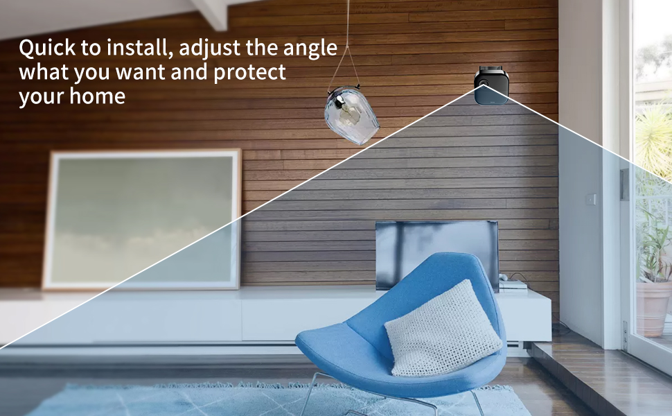No Drill Blink Camera Wall Mount protect your home