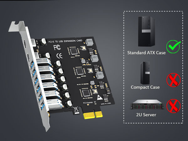 PCIe USB Expansion Card