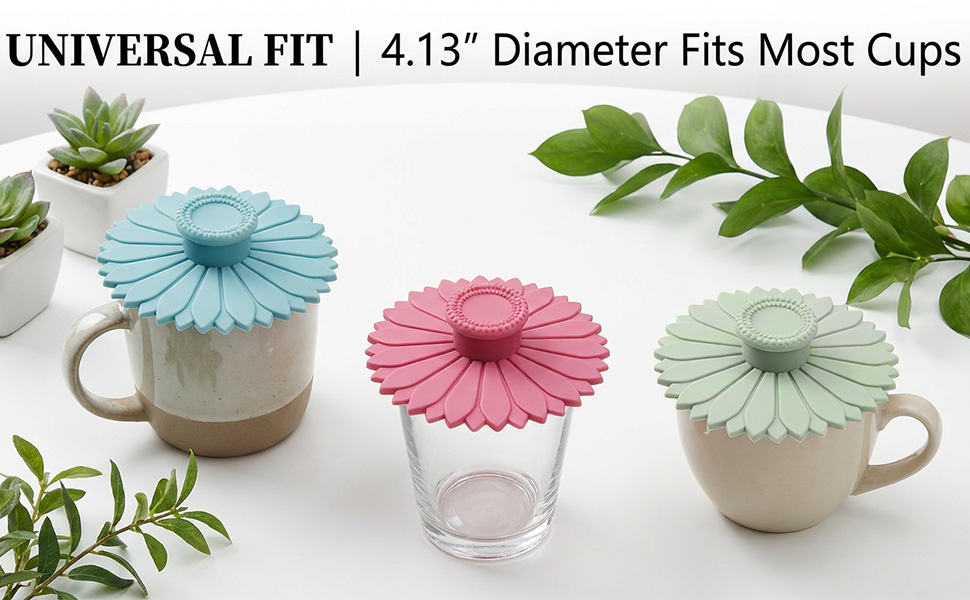 Sunflower Silicone Cup Covers