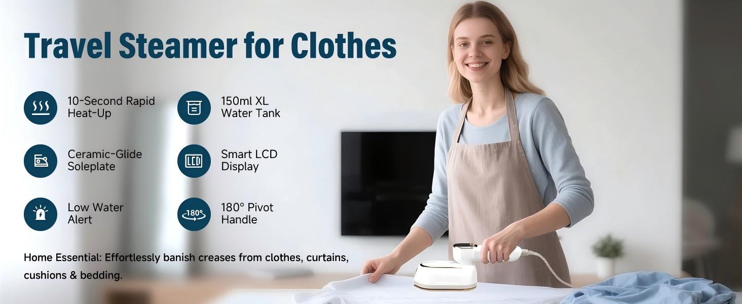 Travel Steamer for Clothes