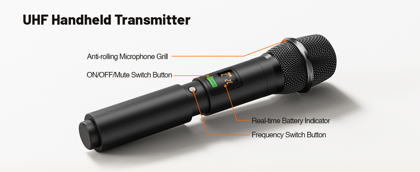4-Channel Wireless Microphone System