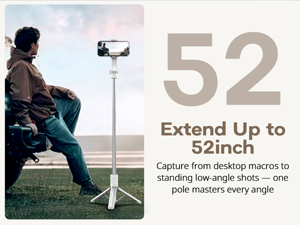 Portable selfie stick