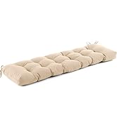 IASEAHK Outdoor Bench Cushion, 48x18x5 Inch, Beige