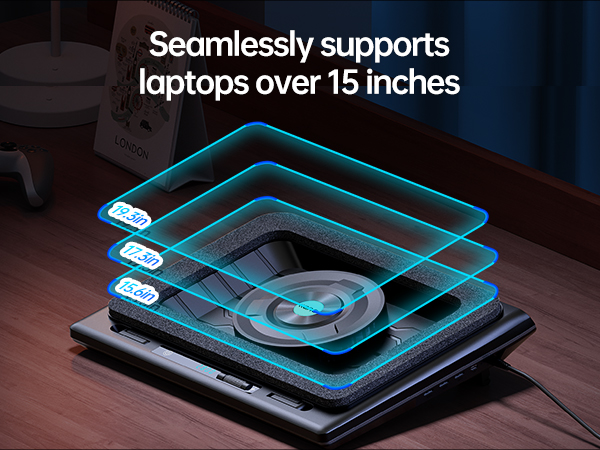 Fits over 15 inches laptops