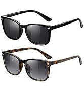 FEIDUSUN Polarized Sunglasses for Women and Men Classic Trendy Sun Glasses with UV Protection