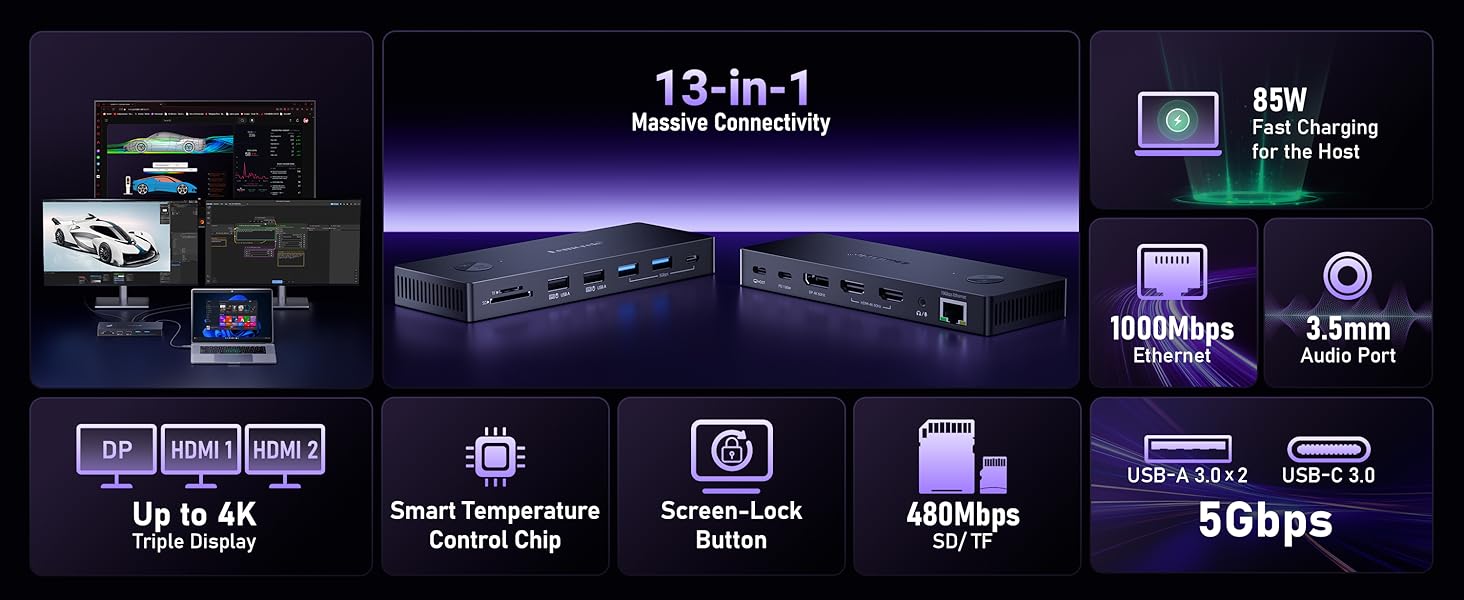 hdmi dual monitor adapter