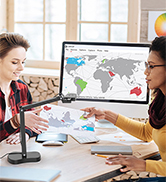 USB document camera classroom teachers 8mp light