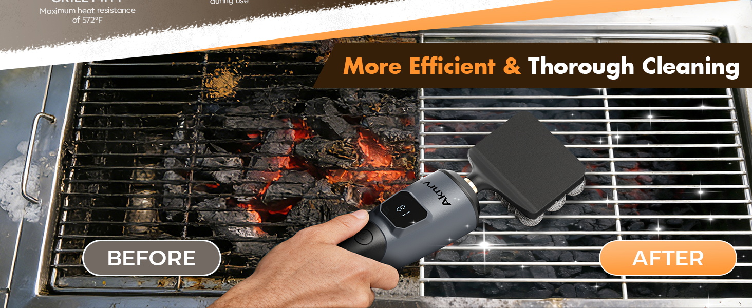 stainless steel grill brush